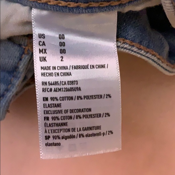 american eagle distressed jean shorts✨✨ - Picture 6 of 6